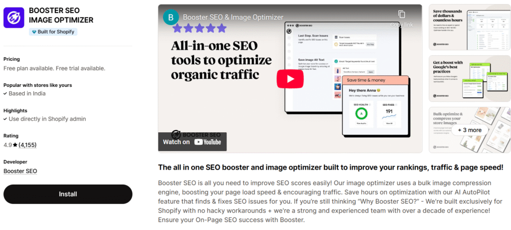 Booster SEO Image Optimizer