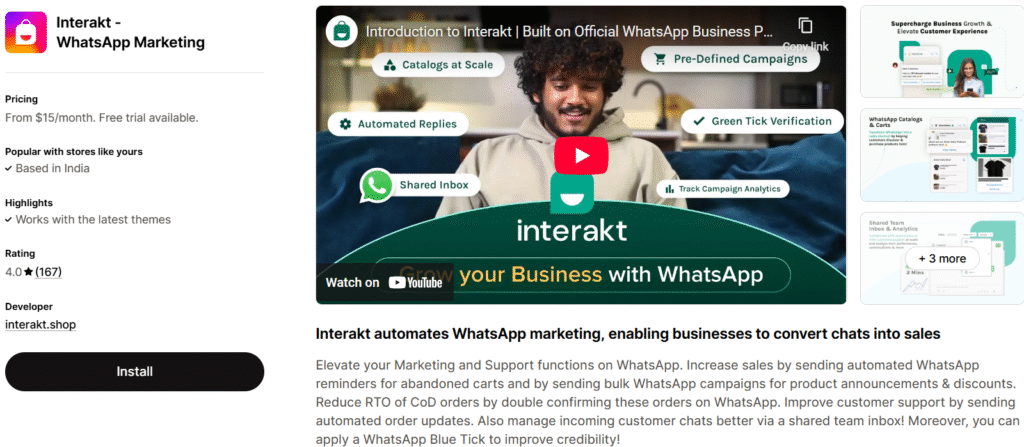 Interakt - WhatsApp Marketing